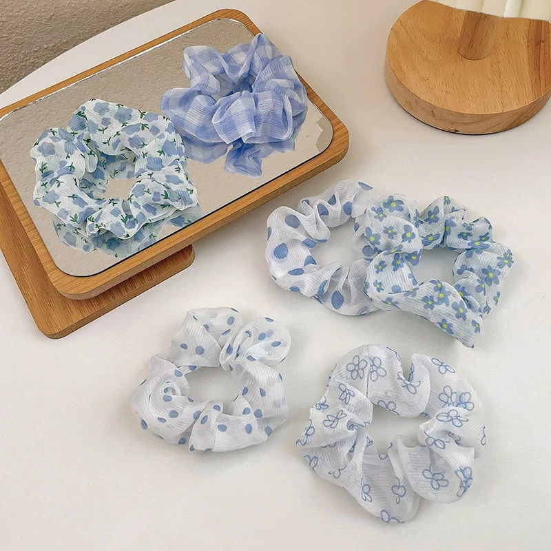 Blue Belle Hair Tie