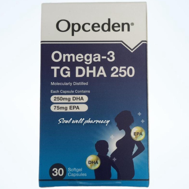 Opceden Omega3 TG DHA 250 30 softgels x 500mg Shopee Malaysia