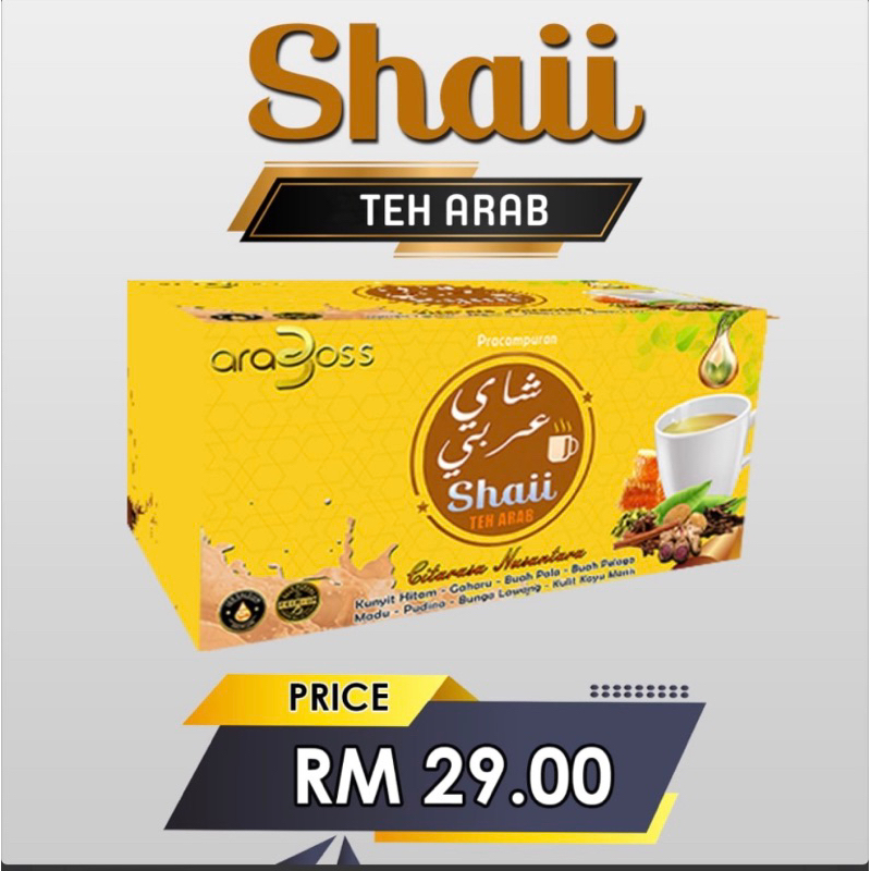 TEH ARAB / SHAII (KOTAK) | Shopee Malaysia