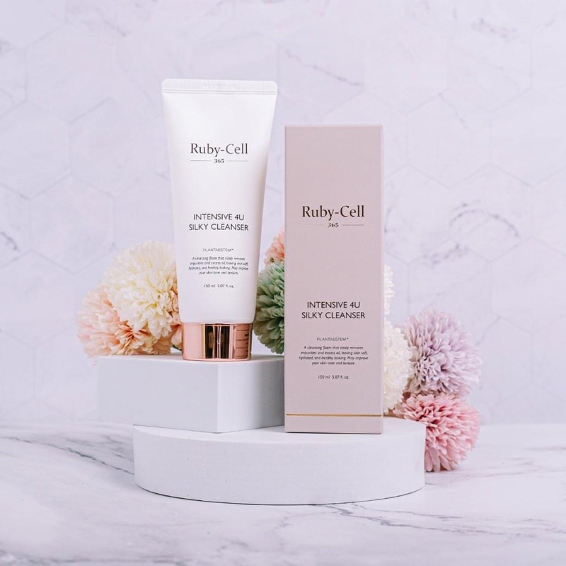 Ruby-Cell Intensive 4U Silky Cleanser 3本