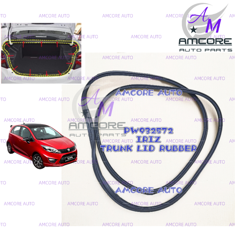 PROTON IRIZ - TRUNK LID RUBBER / REAR BONNET RUBBER / BOOT RUBBER ...