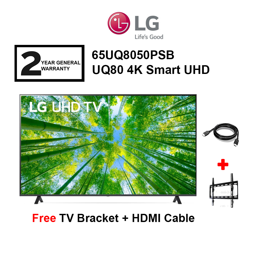 Lg 65 Uq80 Series 65uq8050psb 4k Smart Uhd Tv With Ai Thinq