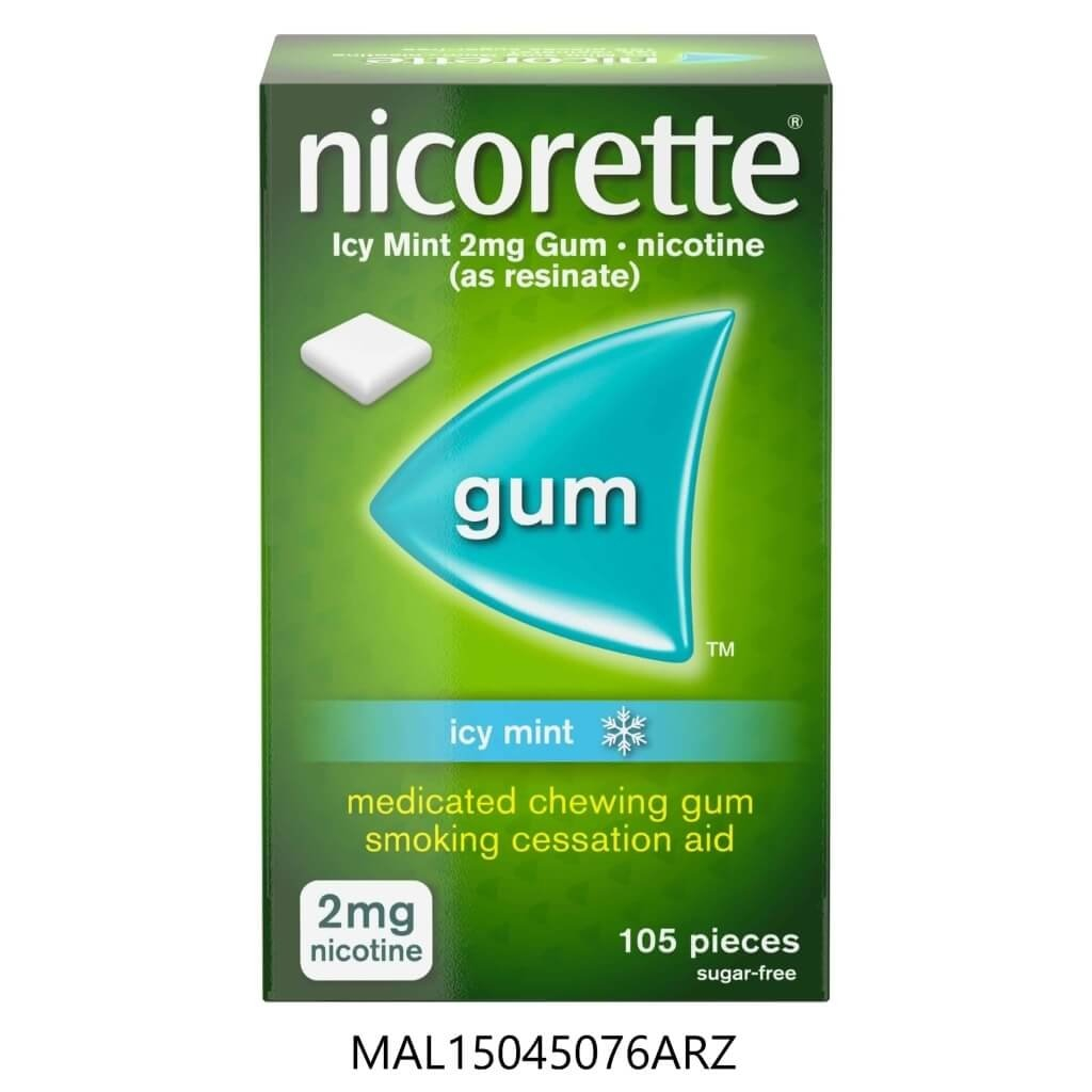 Nicorette Quit Smoking GUM 2mg regular strength 15s Shopee Malaysia
