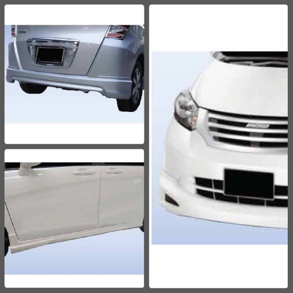 Honda Freed 2010 Mugen Skirting Body Kit ABS Ready Stock Shopee Malaysia