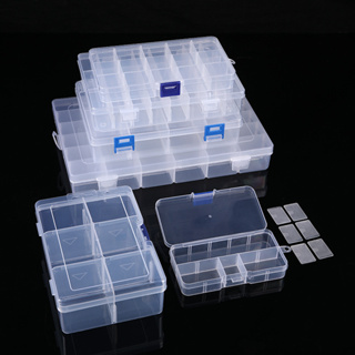 ADJUSTABLE-COMPARTMENT STORAGE BOX