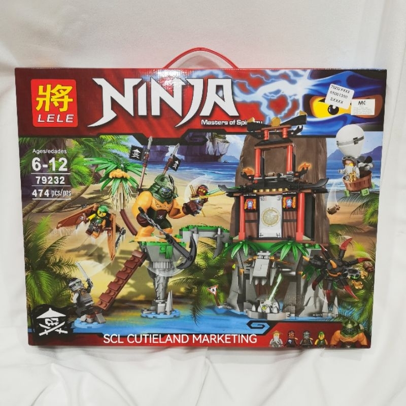 LELE LEGO NINJA MASTERS OF SPINJITZU 79232 HEROES GATHERING BUILDING BLOCKS STAR WAR LEGO 79210 Shopee Malaysia