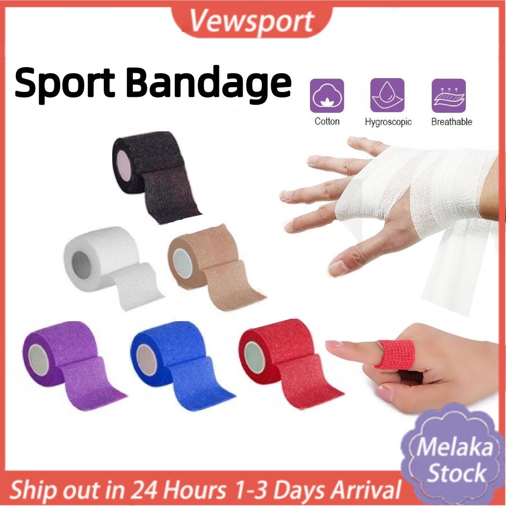 5cm*4.5m Elastoplast Sports Self Adhesive Elastic Bandage for Knee Pads Finger Ankle Palm