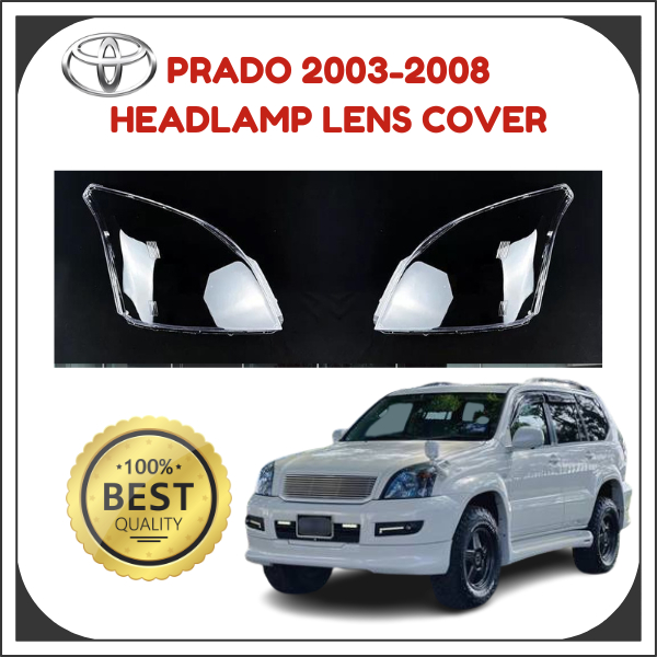 Factory Style ABS Spoiler Wing For 2003-2009 Toyota Prado FJ120 - With LED Light