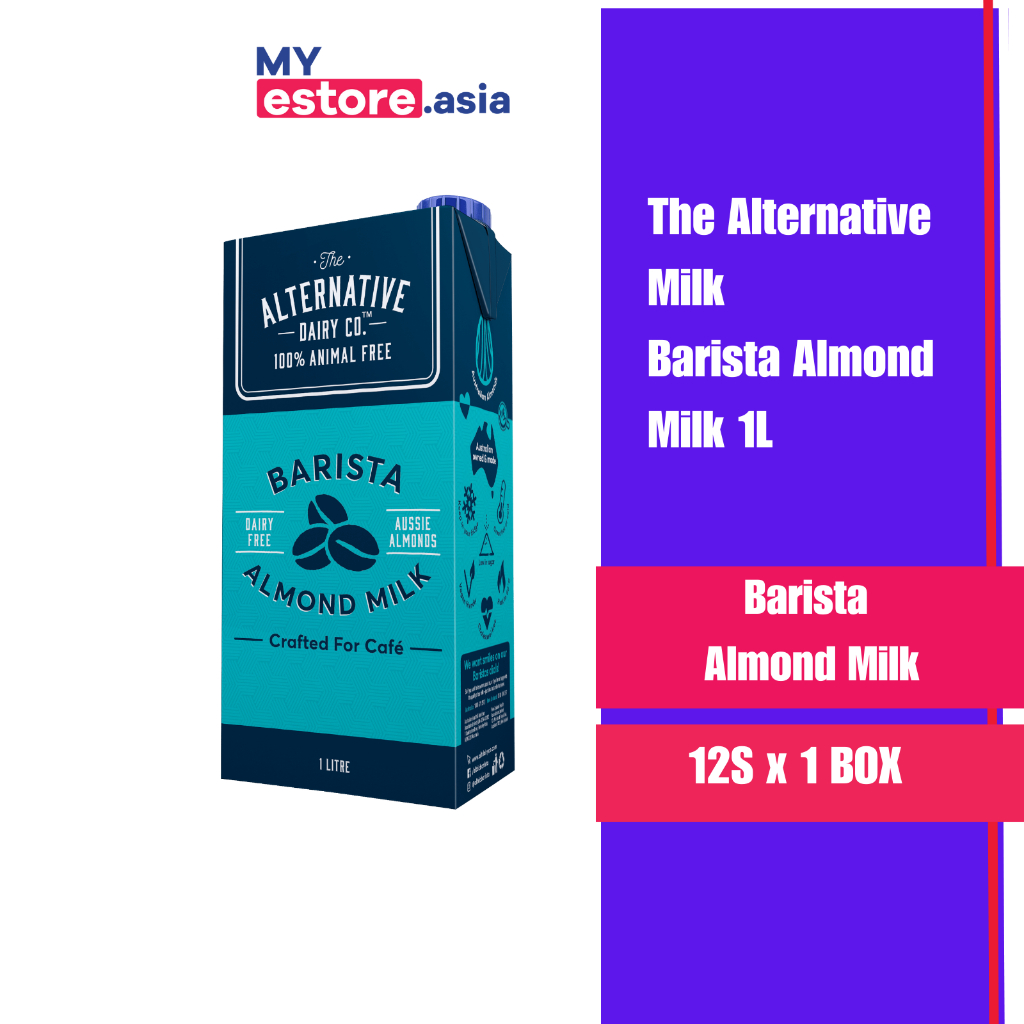 [Packet of 6] THE ALTERNATIVE DAIRY CO BARISTA ALMOND MILK 1L Shopee Malaysia