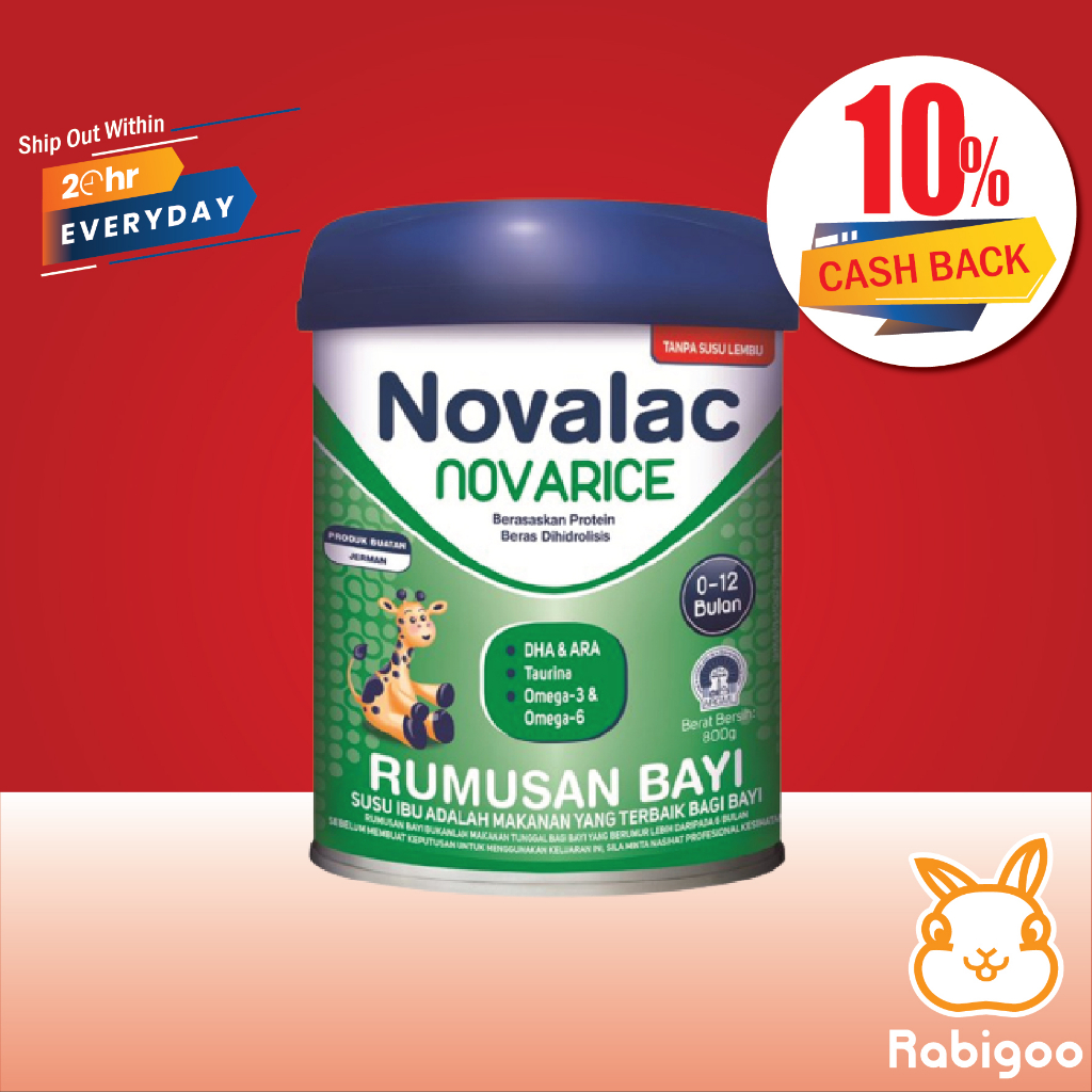 Novalac sales rice milk