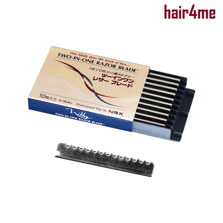 Nikky 2 In 1 Razor Blade Made In Japan Box Of 10 S Blades Shopee Malaysia