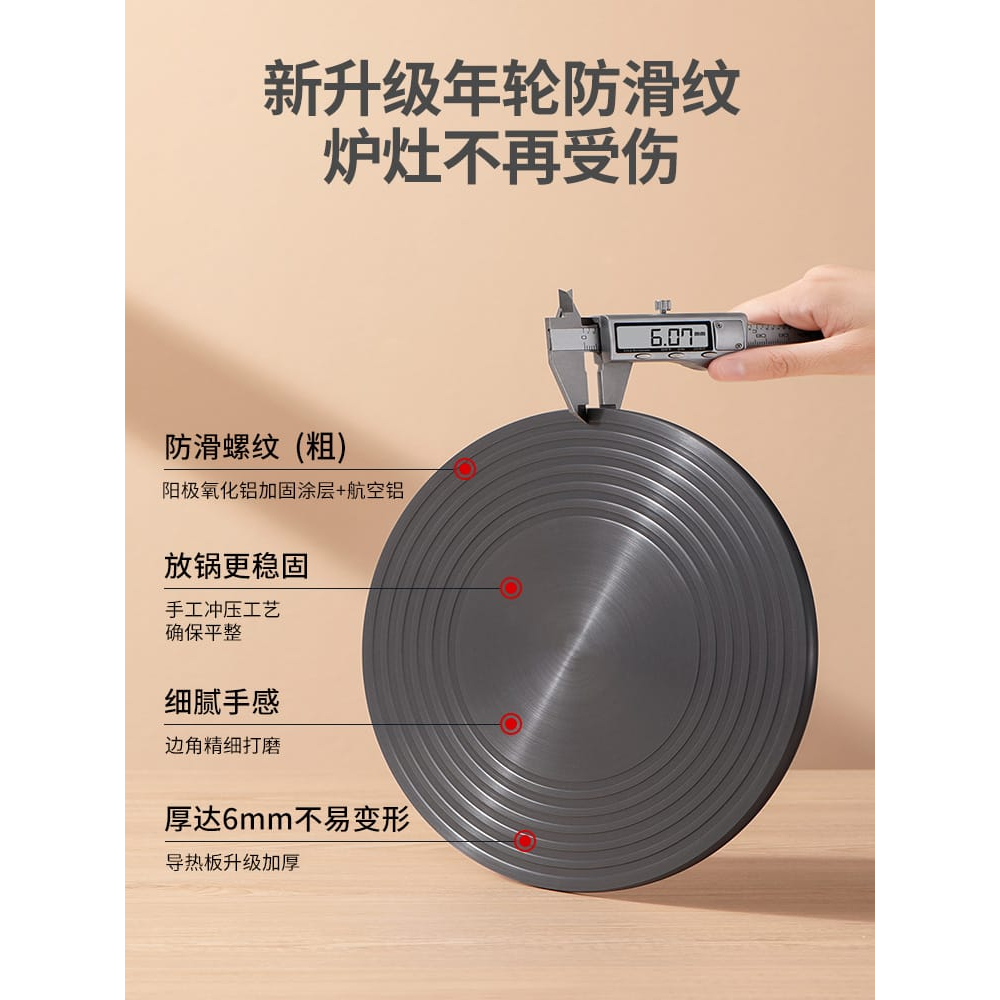 Fast Defrost Tray Heat Diffuser for Gas Stove Aluminium Heat Conduction ...