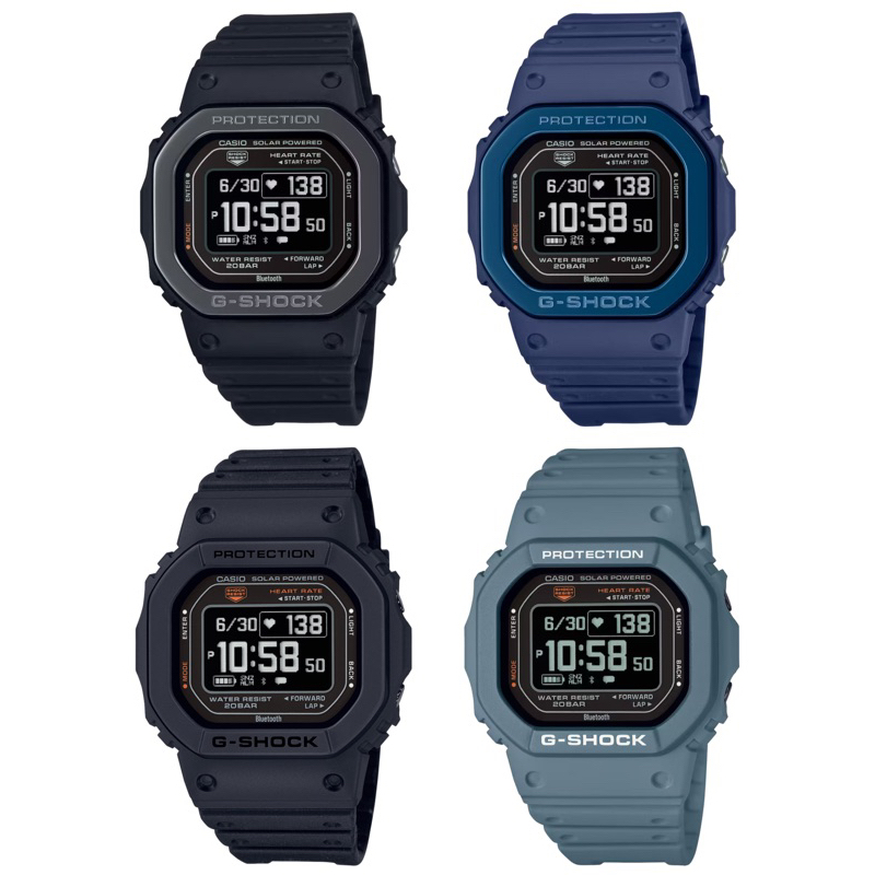 100 Original Casio G Shock G Squad Dw H5600 Dw H5600mb Series 4 Colors Ready Stock Shopee