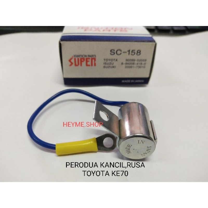 SC158 Condenser Kancil KE30 KE70 KM36 Shopee Malaysia