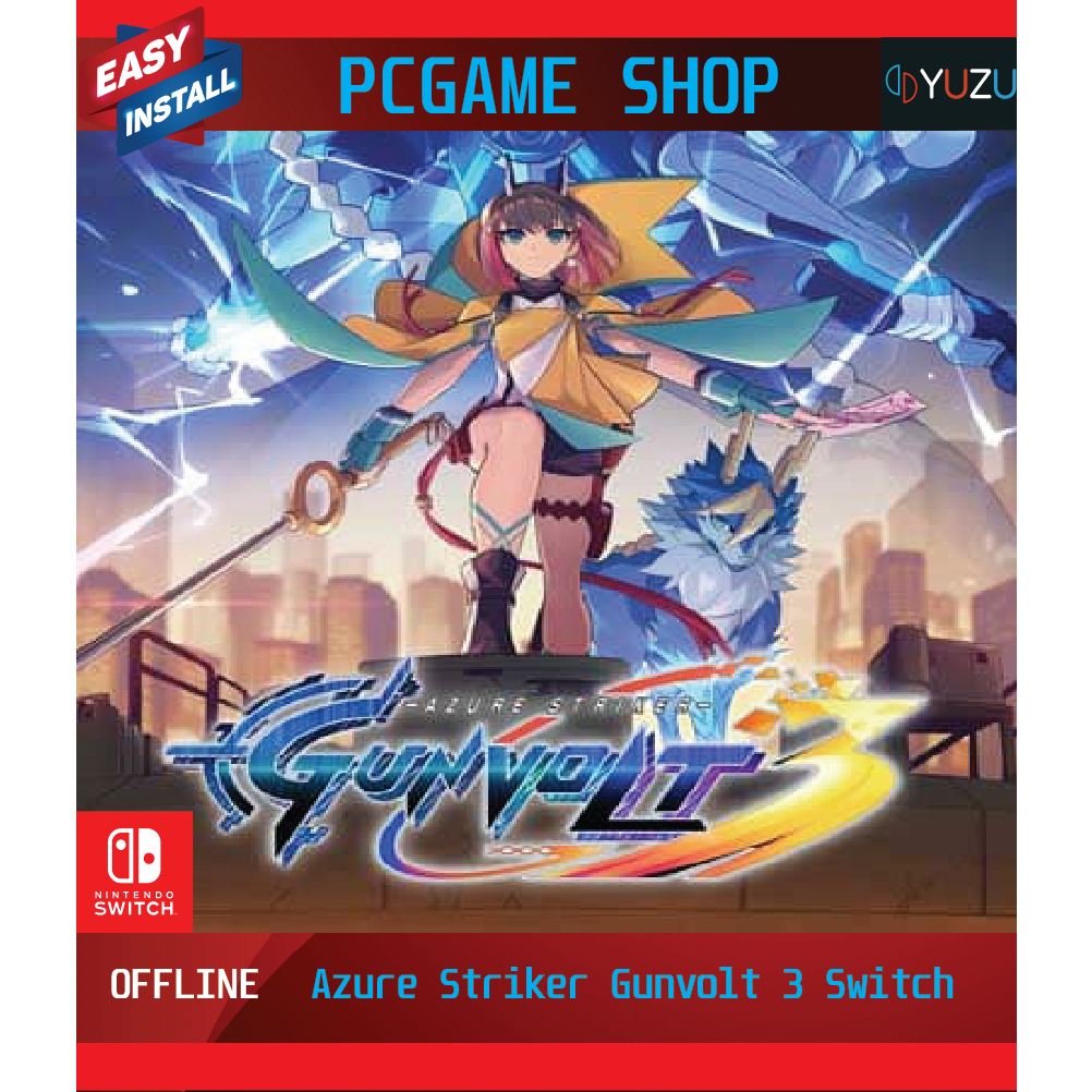 Azure Striker Gunvolt 3 Switch【蒼藍雷霆 鋼伏特】| PC Games | Nintendo Switch ...