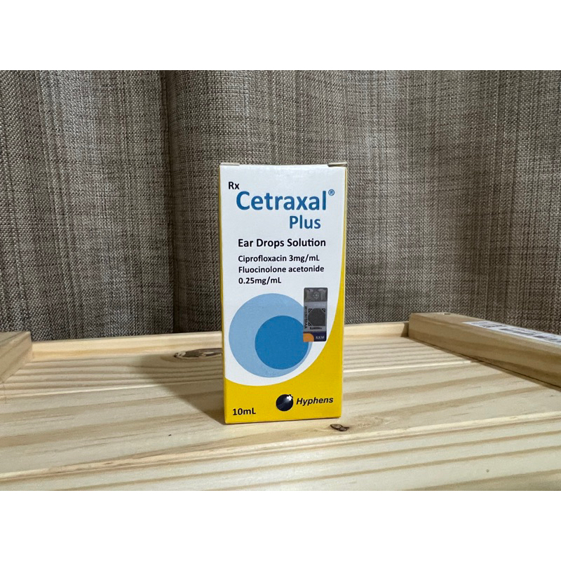 Hyphens Cetraxal Plus Ear Drops Solution 10ml Exp072024 Shopee