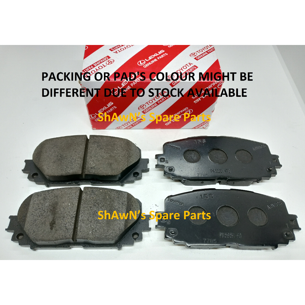 OEM Front SET Disc Brake Pad Toyota Vios NCP93 NCP150 NSP151 G SPEC S