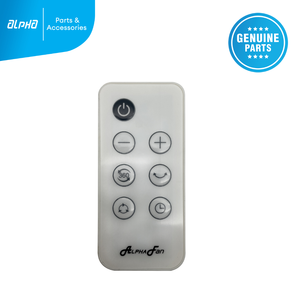 ALPHA AlphaFan Stand Fan Remote Control MOTTO DT/SF360 for DC STAND FAN