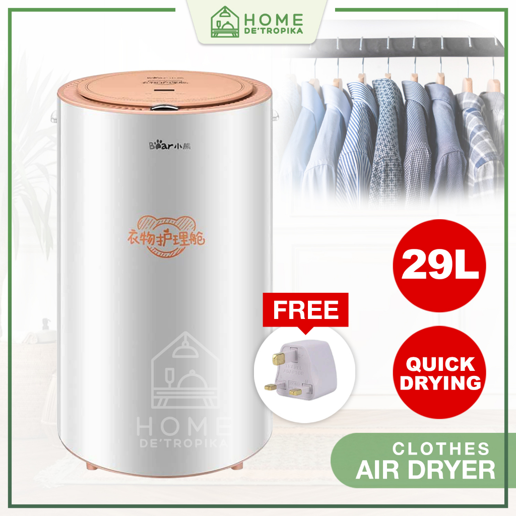 Bear Dryer Portable Cloth Dryer Machine Uv Light Sterilization For