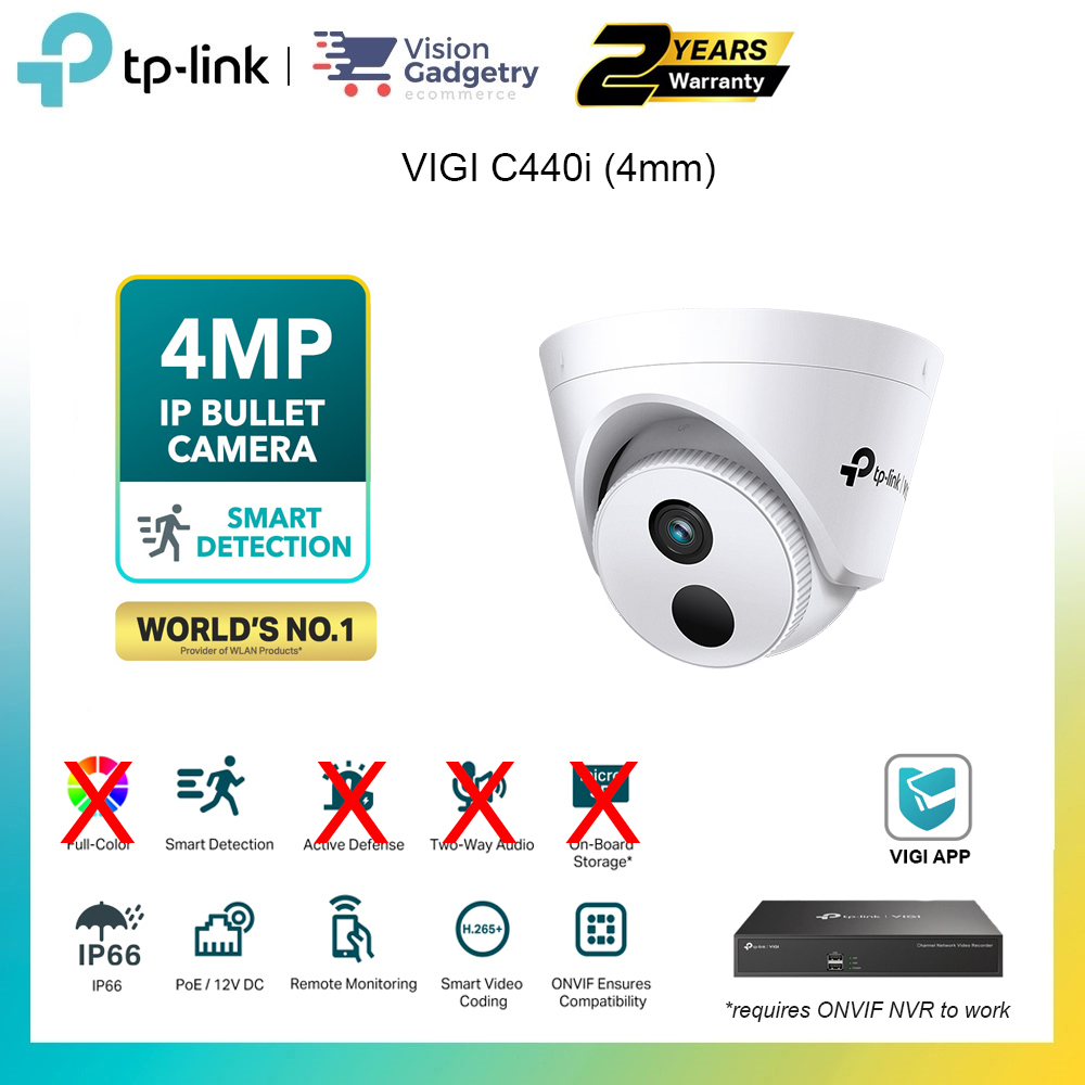 △ 未開封 TP-Link Wi-Fi VIGI C440-W(4mm)-