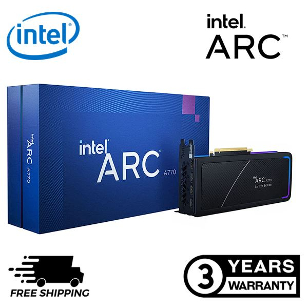 INTEL ARC A770 LIMITED EDITION 8GB GDDR6 GRAPHIC CARDS | Shopee Malaysia