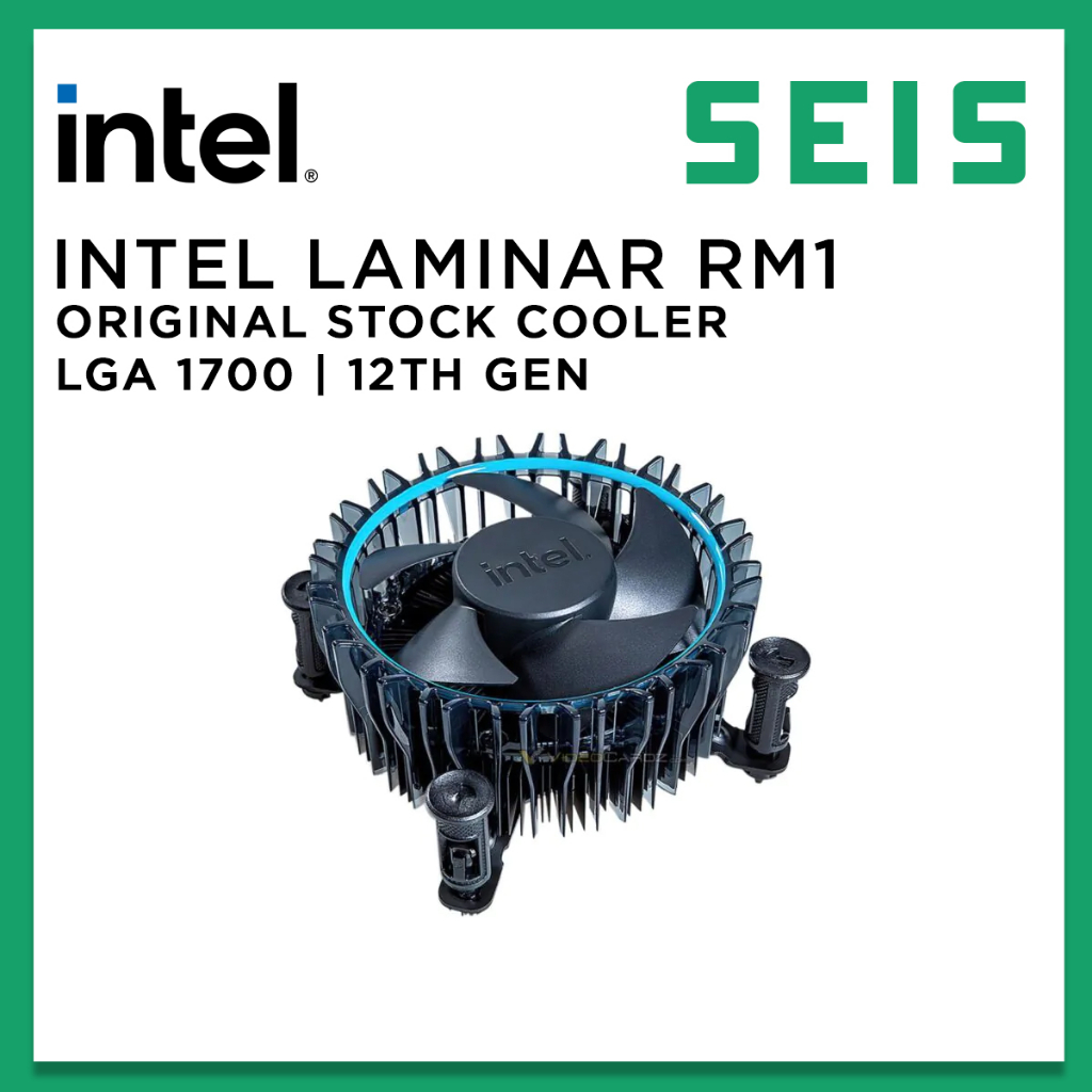 Intel Laminar RM1 LGA 1700 Stock CPU Cooler Original Core Intel i3 i5 i7 Socket 1700 Heatsink