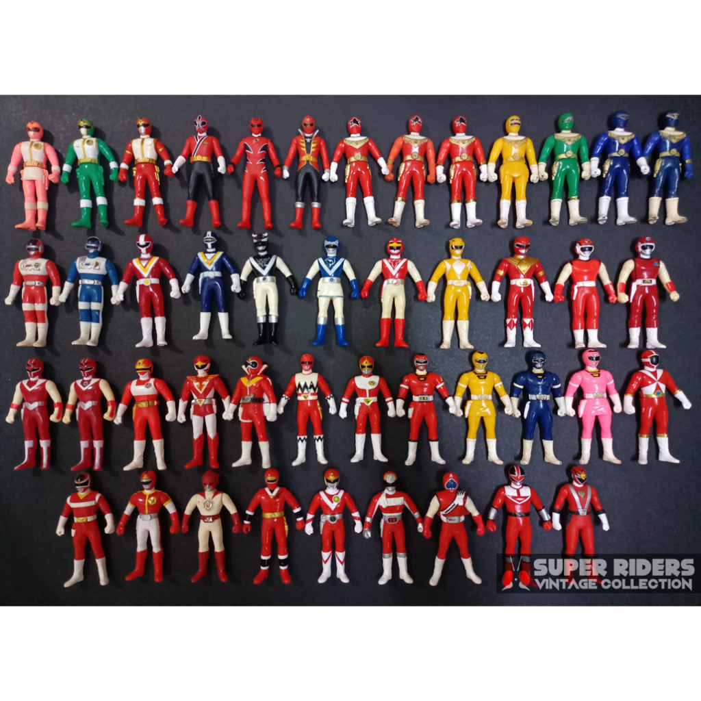 Bandai Vintage Super Sentai Power Rangers Sofubi - Flashman/Maskman ...