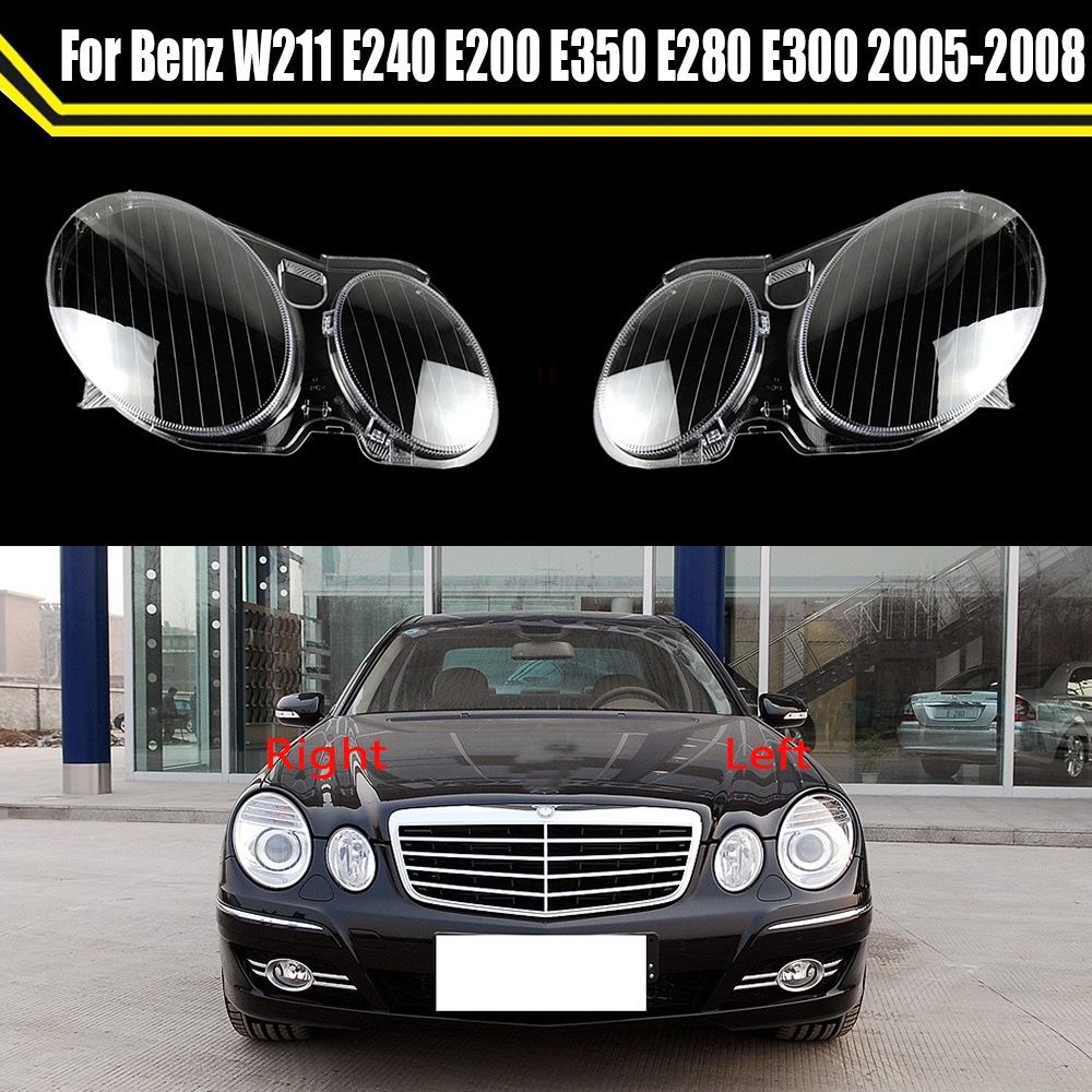 MERCEDES W211 2003-2009 E240 E200 E350 E280 HEADLAMP COVER HEADLIGHT ...