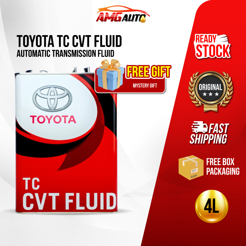 [FREE MYSTERY GIFT] Toyota CVT TC 4L Automatic Transmission Fluid ...