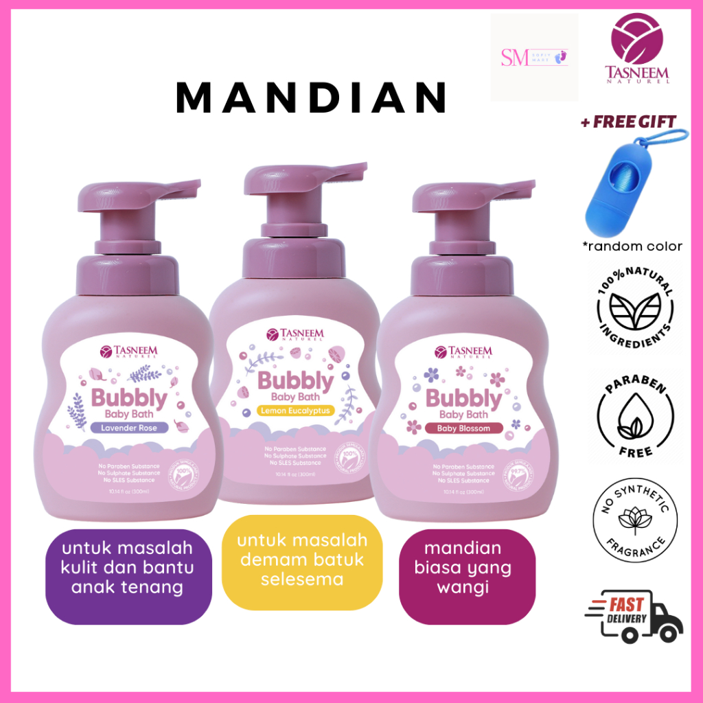 Mandian Kanak -kanak dan Bayi Semulajadi Head To Toe 300g | Shopee Malaysia