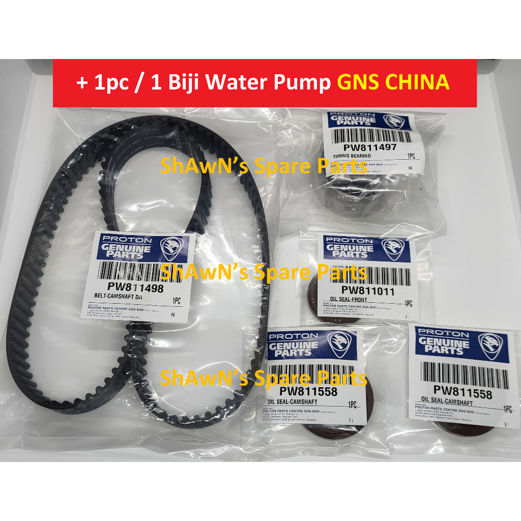 ORIGINAL Timing Belt Kit Set Proton Gen2 Persona Old Saga BLM