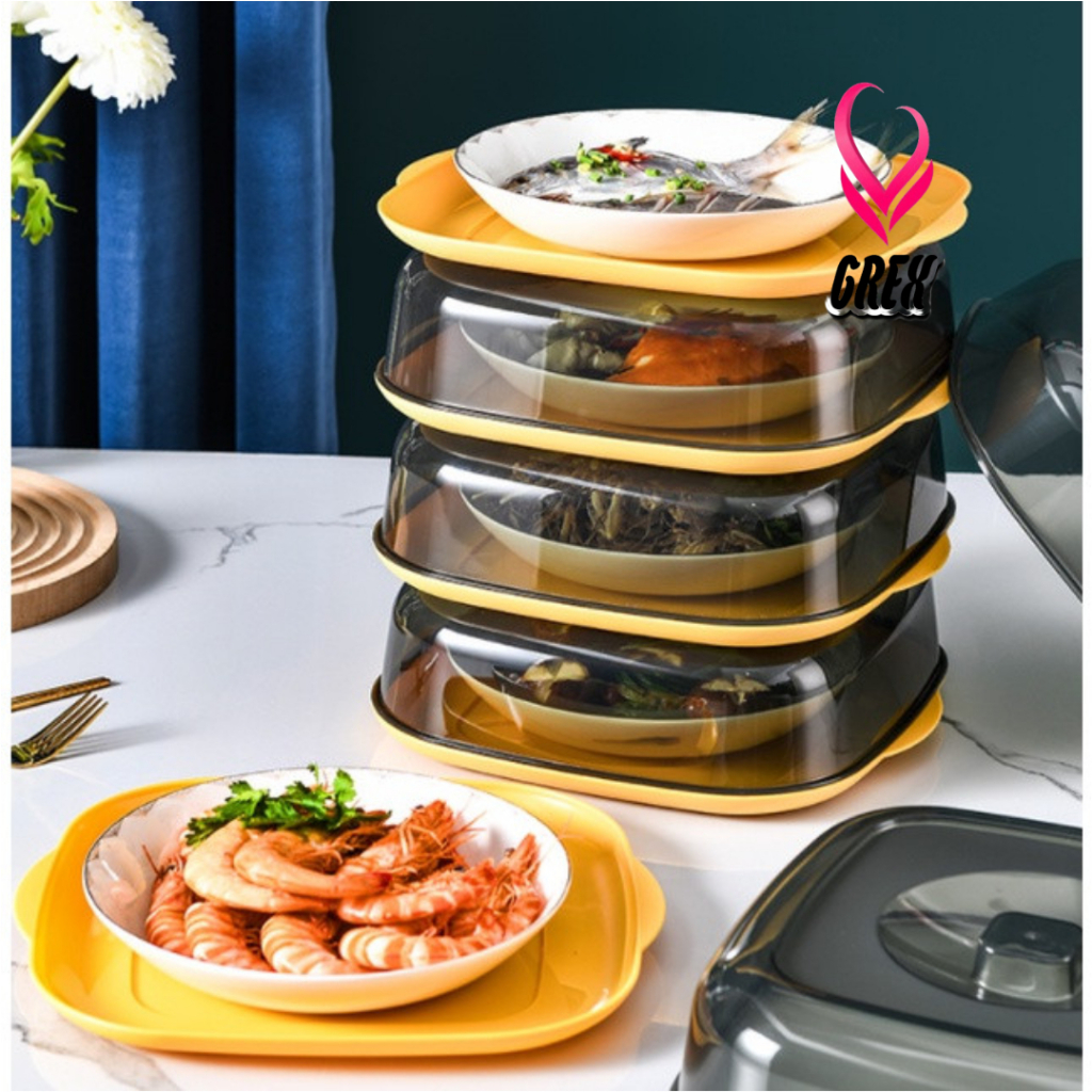 Stackable Food Cover Microwave Insulation Storage Tudung Saji Moden ...