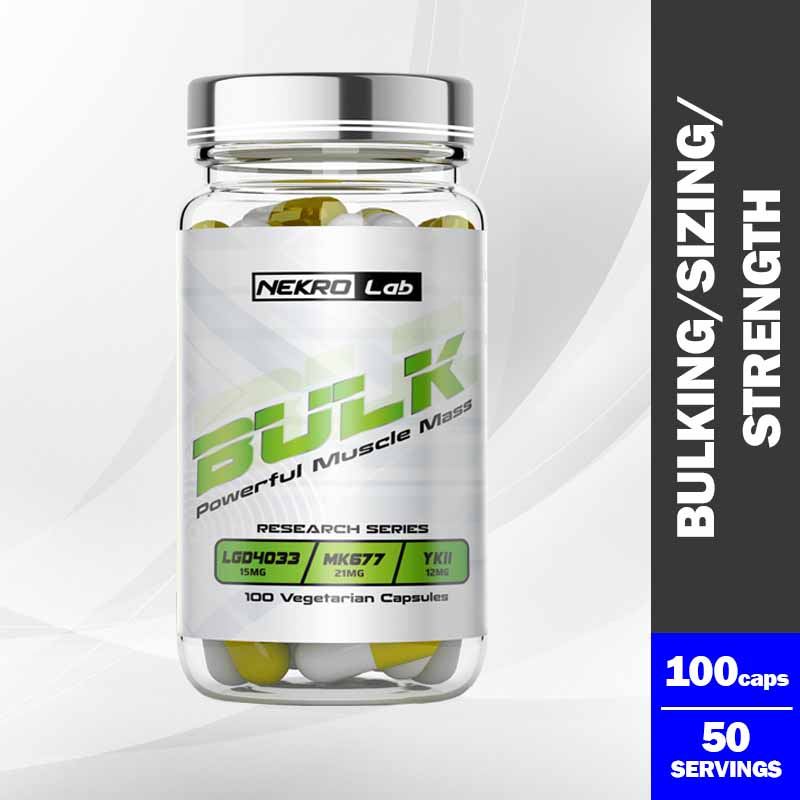 Bulk 3 In 1 Sarms By Nekro Lab 100 Capsule 50 Servingslgd4033 Mk677 Yk11 Bulking 7753