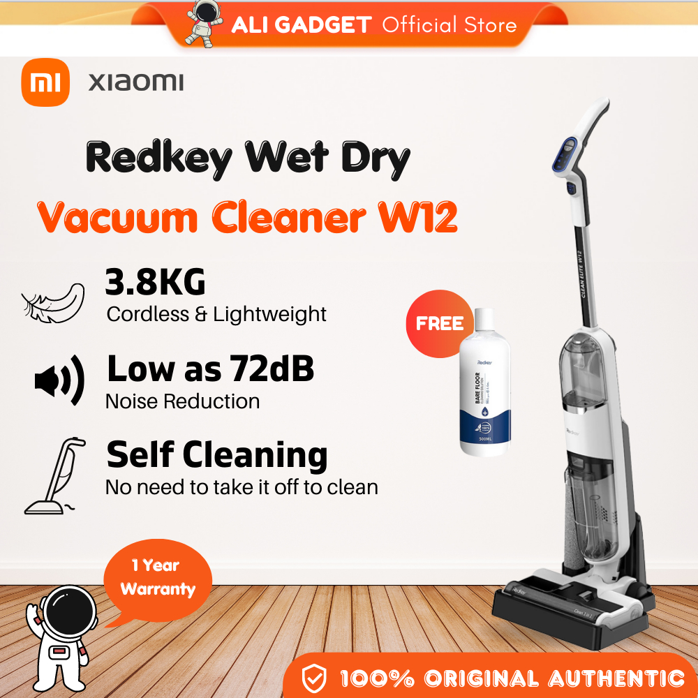 Redkey W12 wetdry vacuum cleaner (Vacuum, mop and Wet and dry waste cleaned altogether All in