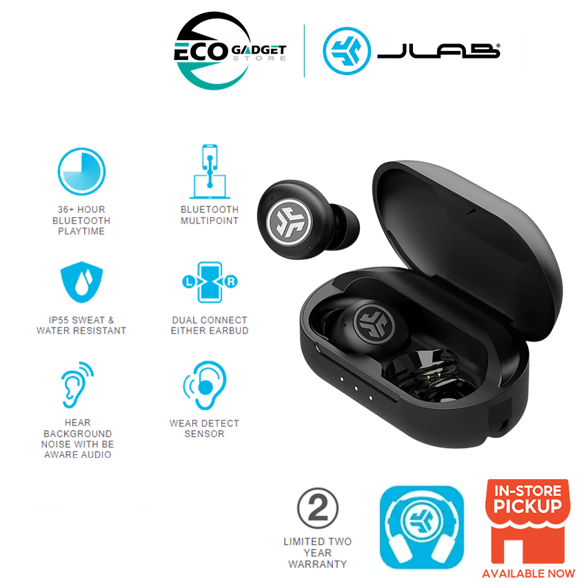 JLAB JBuds Air Pro True Wireless Earbuds Dual Connect Detect Sensor