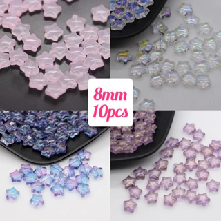 80 Pcs Assorted European Large Hole Beads, Spacer Glass Beads Rhinestone  Metal Macrame Charms Supplies for DIY Crafts Bracelets Necklaces Jewelry