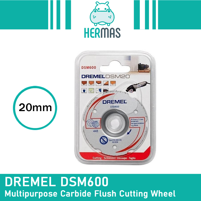 [CLEARANCE] DREMEL DSM600 MULTIPURPOSE CARBIDE FLUSH CUTTING WHEEL USED ...