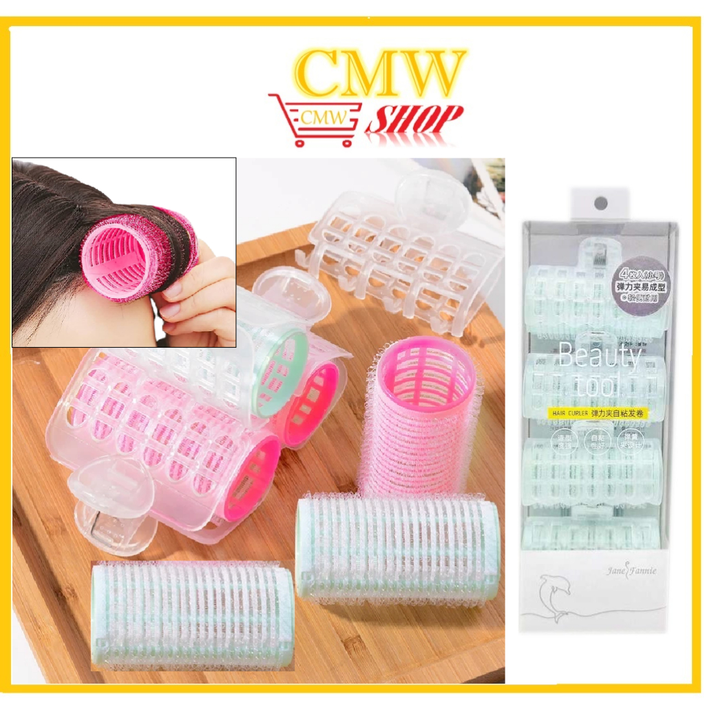 Hair Styling Self Grip Roller Curler Setting Rod (High Quality) 4pcs ...