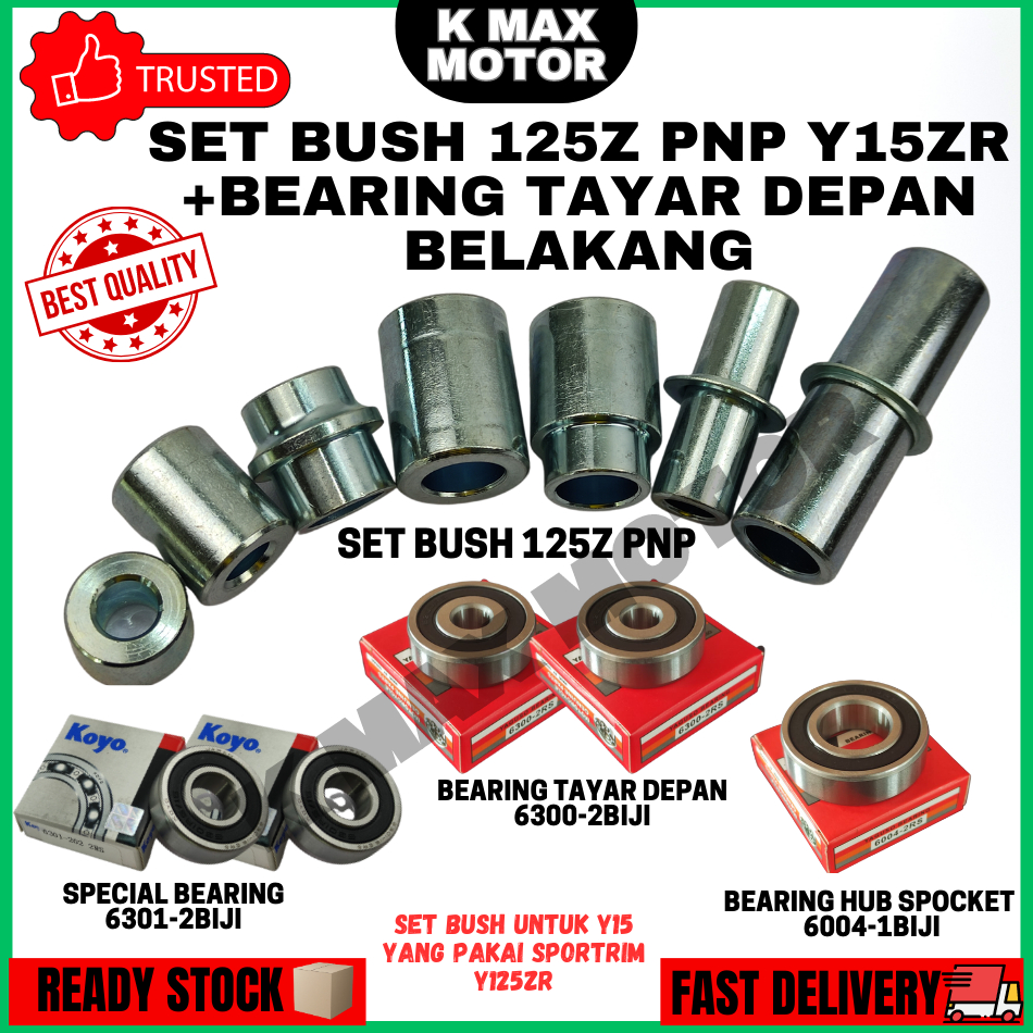 Bush Y125z Pnp Y15 Bush Rim 125z Pnp To Y15 Pasang Rim 125z Siap ...