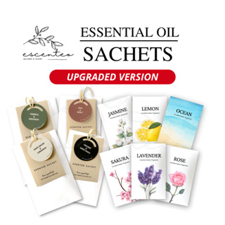 5pcs, Long-Lasting Scented Sachets for Drawers and Closets - Home Hanger  Bags Included - Fragrance Sachets for