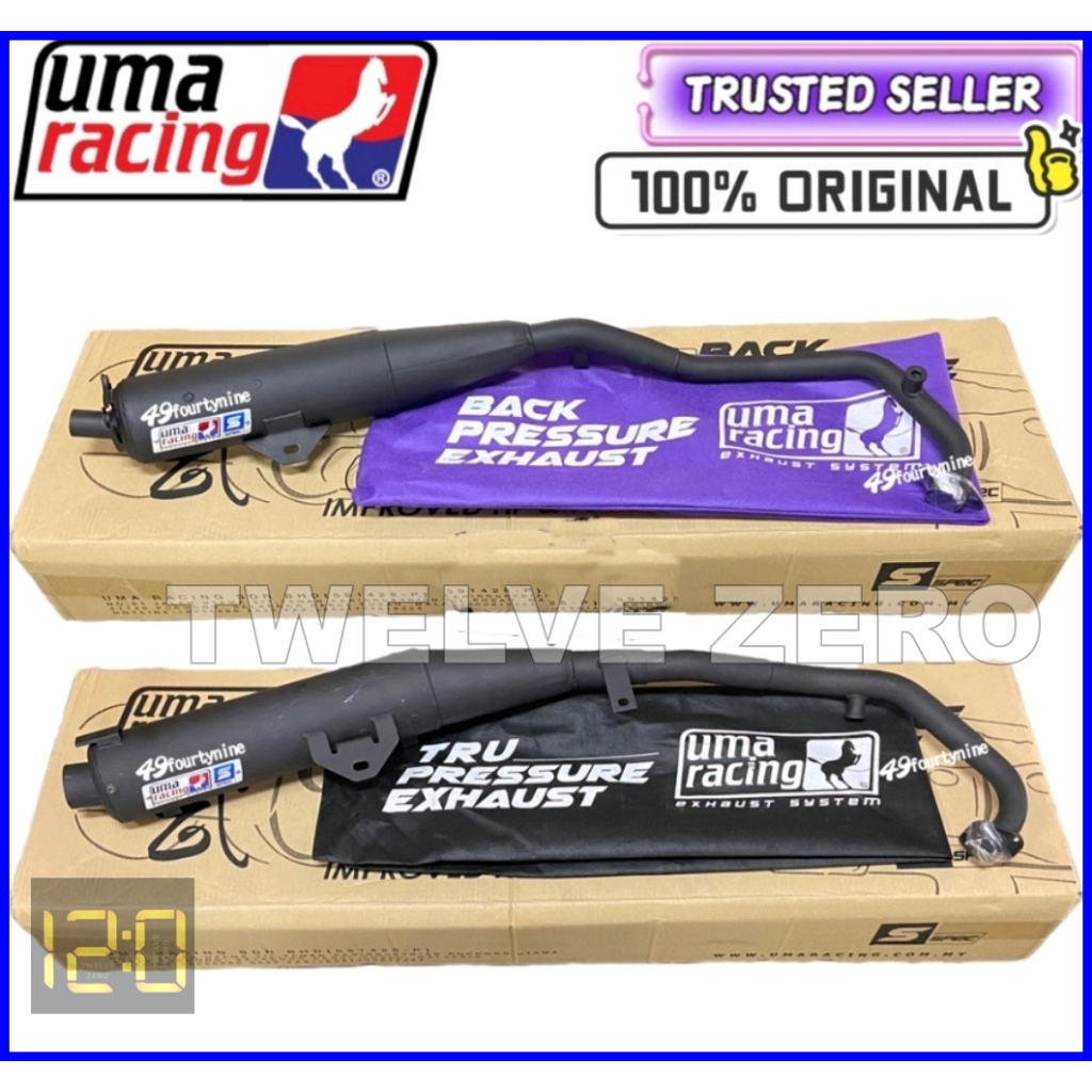 Uma Racing Back & TRU Pressure Exhaust RSX Y16ZR Y15ZR LC135 4S 5S