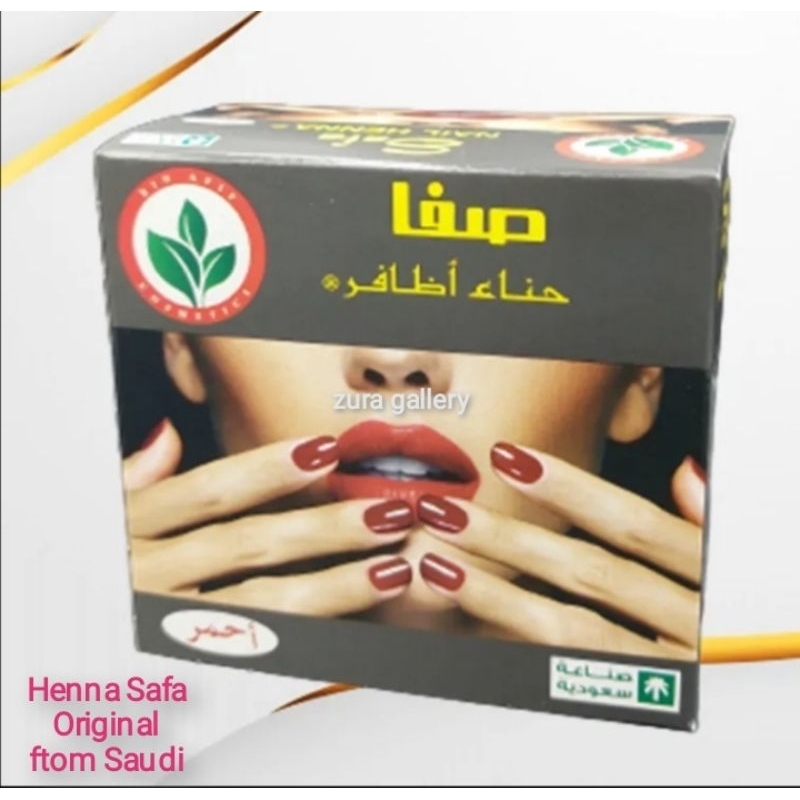 INAI MEKAH / NAIL HENNA RANI / SAFA (ORIGINAL SAUDIA) sah solat & mesra ...
