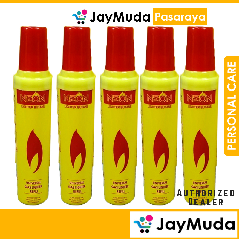 Neon Lighter Butane Universal Gas Lighter Refill 18ml Ultra Refined For Maximum Care Performance