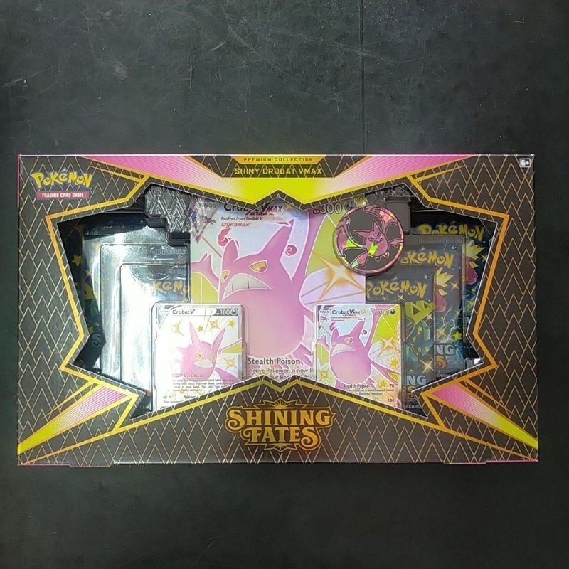 Pokemon TCG: Shining Fates Premium CollectionShiny Crobat VMAXPokemon TCG:  Shiny Dragapult VMAX | Shopee Malaysia