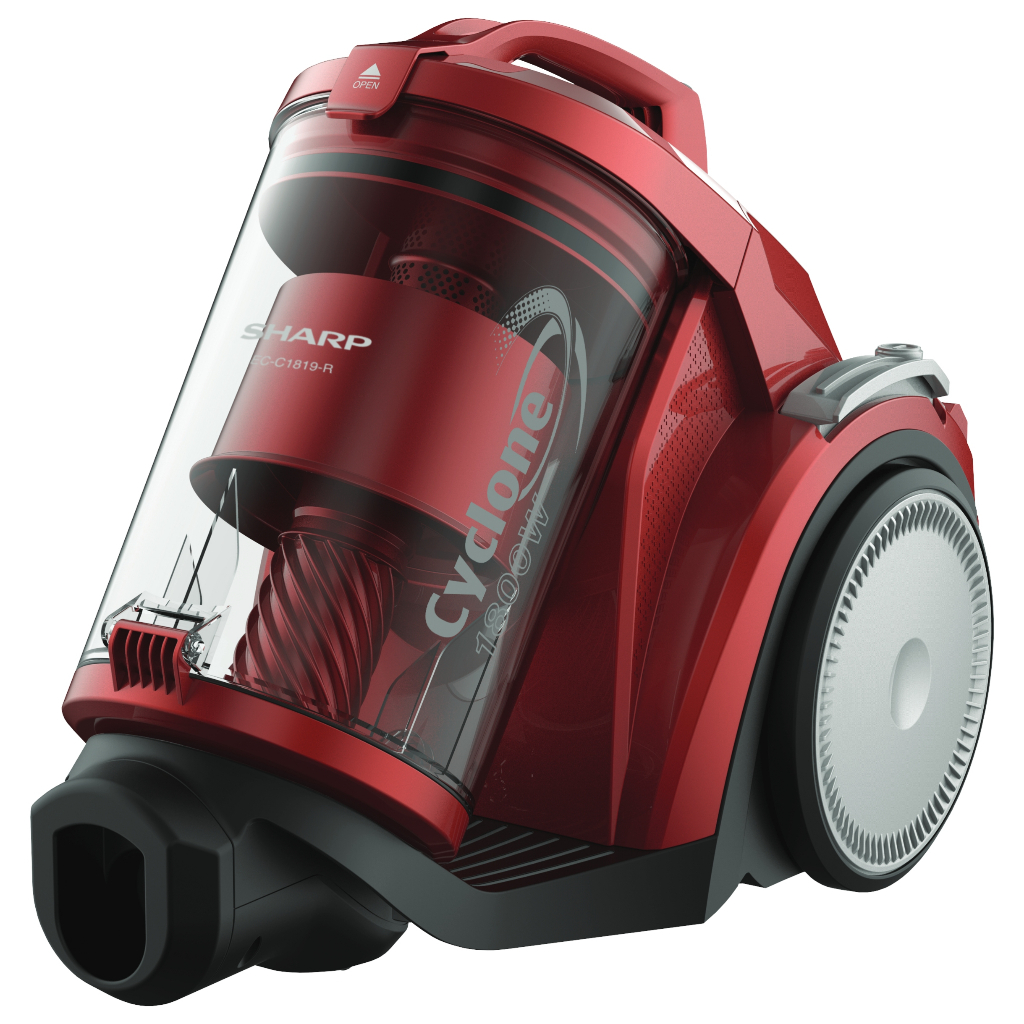 SHARP 2200W BAGLESS VACUUM CLEANER ECC2219N / 1800W VORTIX CYCLONE