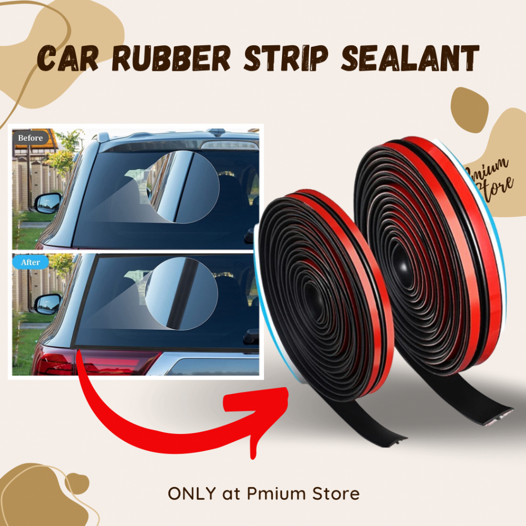 Rubber Car Window Seal Silicone Sunroof Windscreen Sealant Skirt