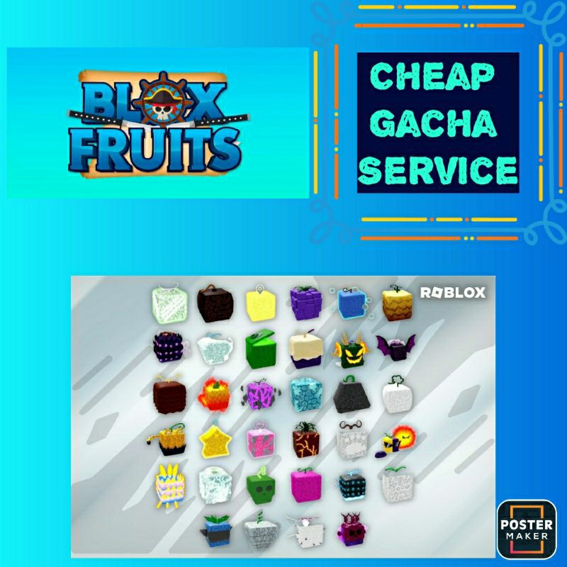Blox Fruit Gacha Service Shopee Malaysia