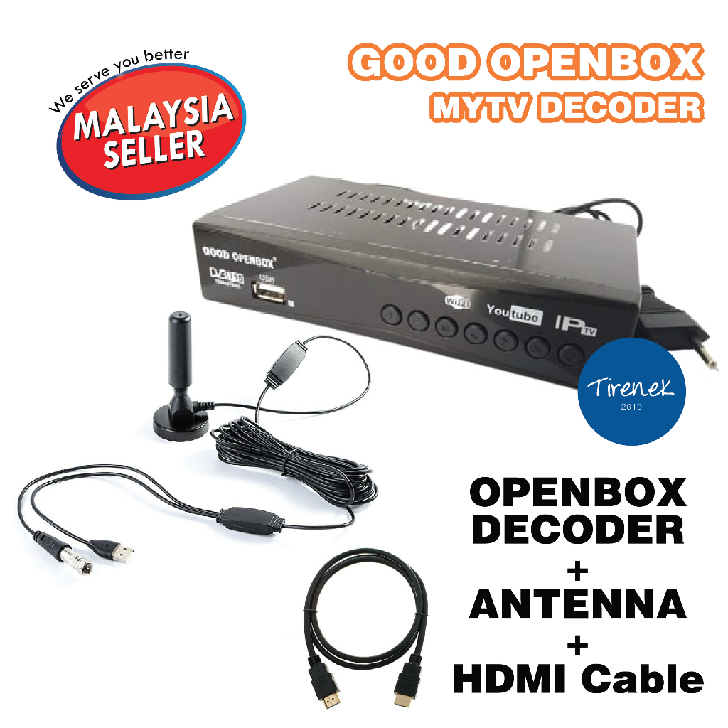 NEW TERBARU 2025> MYTV Decoder Mth Warranty MYFREEVIEW HDTV