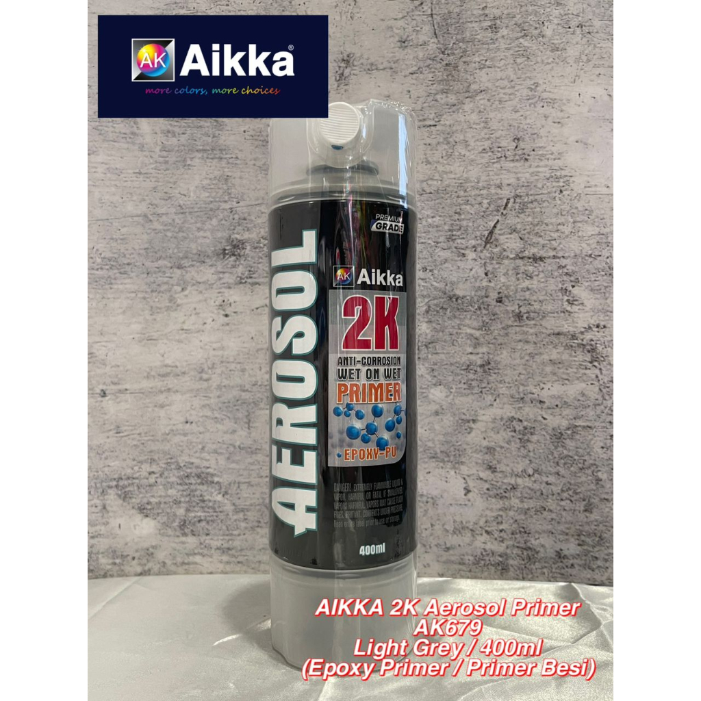 AIKKA / AK679 2K PRIMER AEROSOL SPRAY TIN (EPOXYPU ANTI CORROSION WET