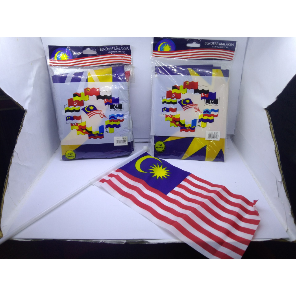 Bendera Malaysia 60cm X 240cm 2x8 6 X 12 15 X 30cm Shopee Malaysia